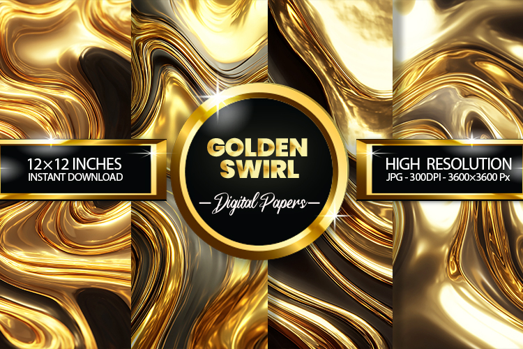 Golden Texture Image 2