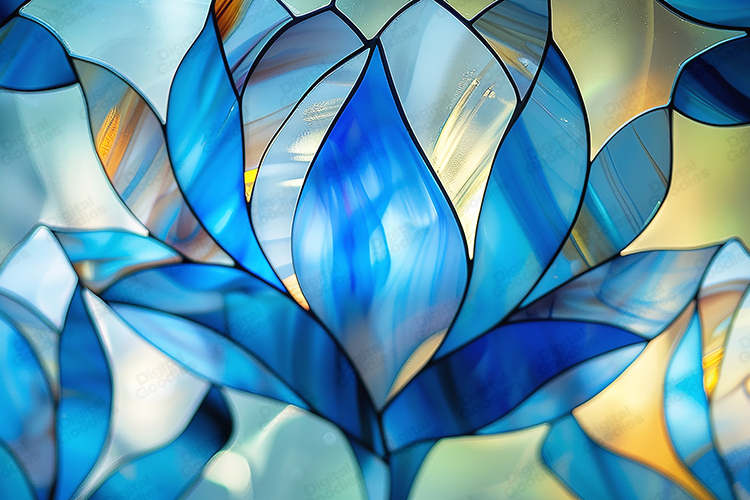 Blue Texture Image 9