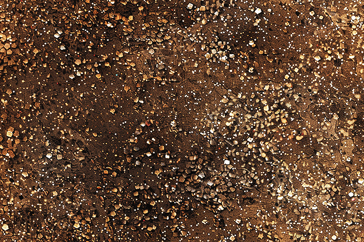 Dark Bronze Glitter Background with Rich Metallic Texture