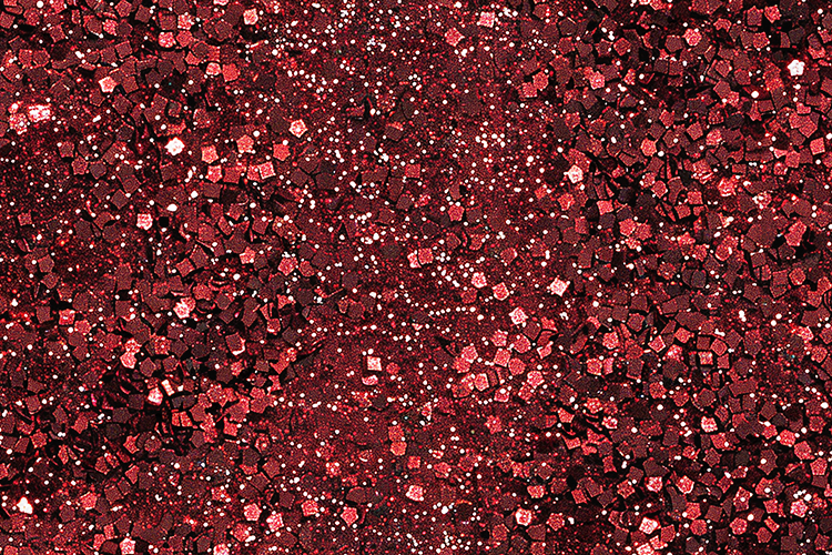 Deep Red Glitter Background with Rich Sparkling Texture