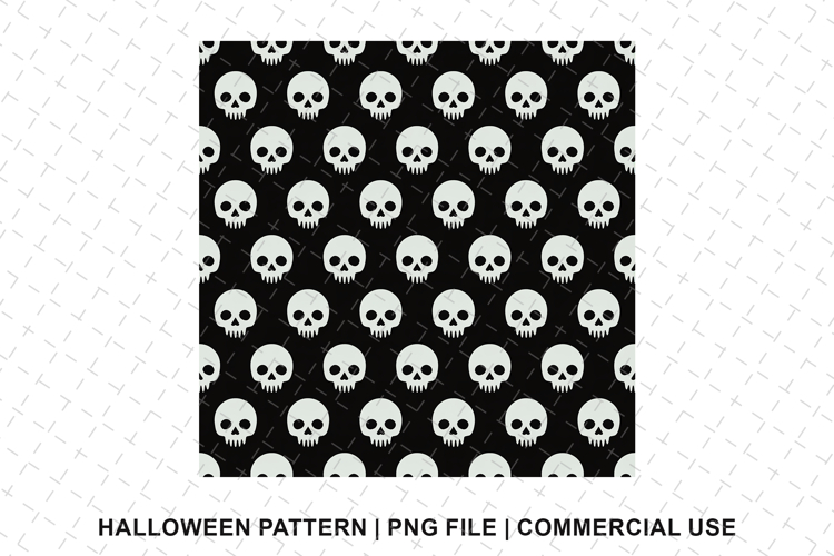 Skull Seamless Pattern Image 16