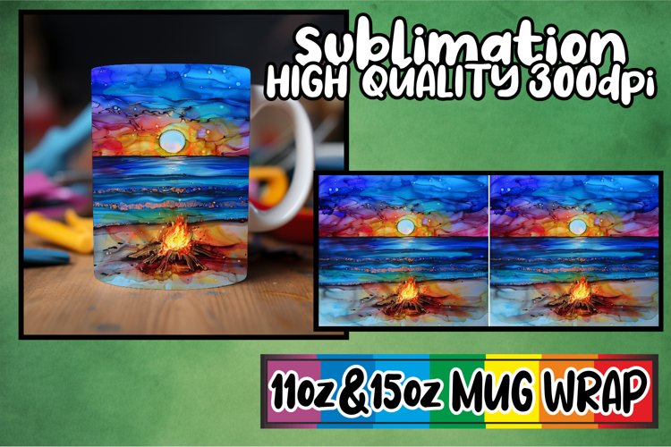 Beach Sublimation Design Image 15