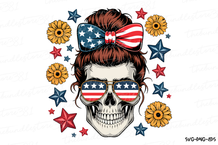 Cute Skull Svg Image 4