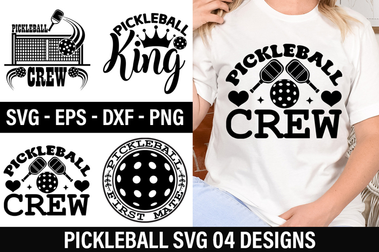 Pickleball SVG Design - Pickleball First Mate