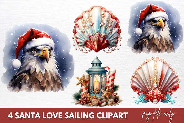 Santa Christmas Clipart Image 23