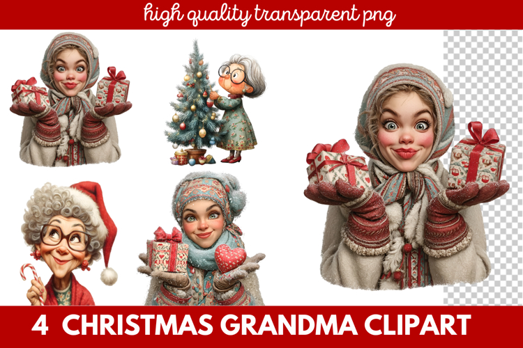 Grandma Clipart Image 7