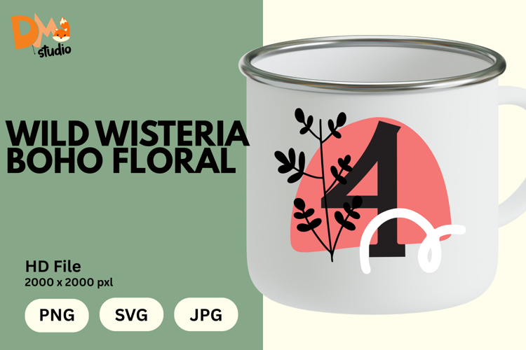Floral Letter Svg Image 18