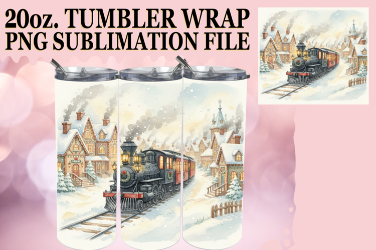 Christmas Tumbler Wrap Image 11