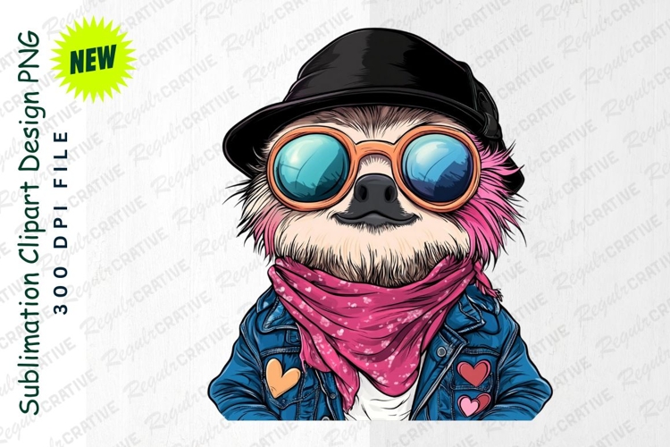 Sloth Clipart Image 17