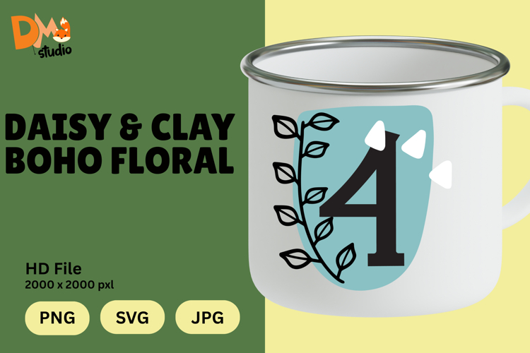 Floral Letter Svg Image 20