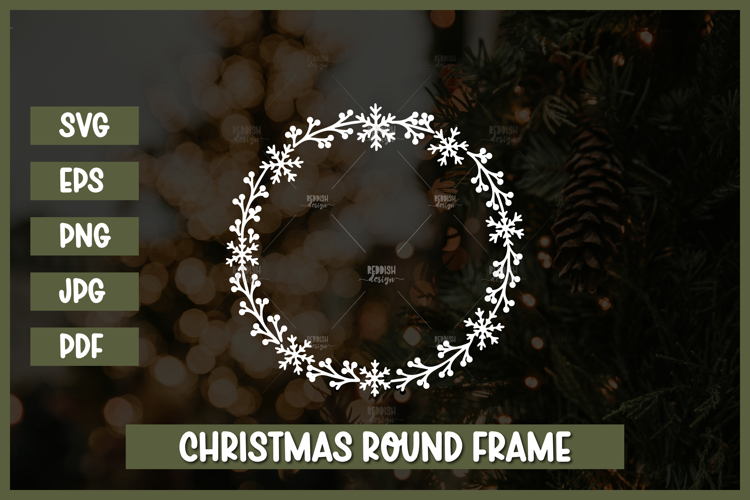 Floral Wreath Svg Image 19