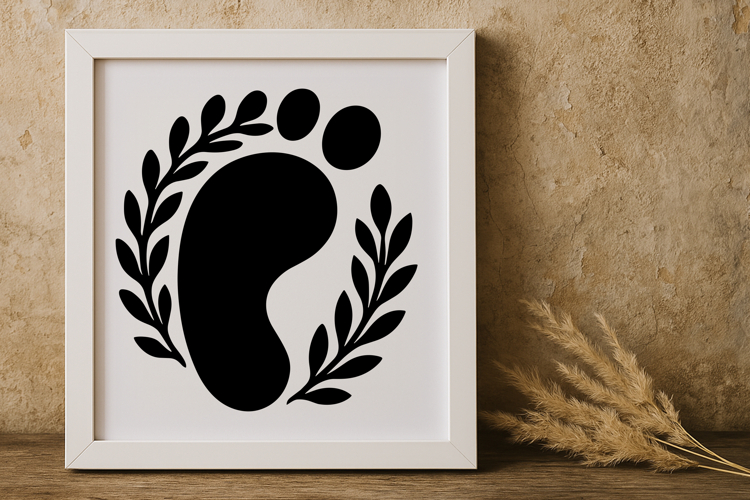 Footprint Silhouette Image 2