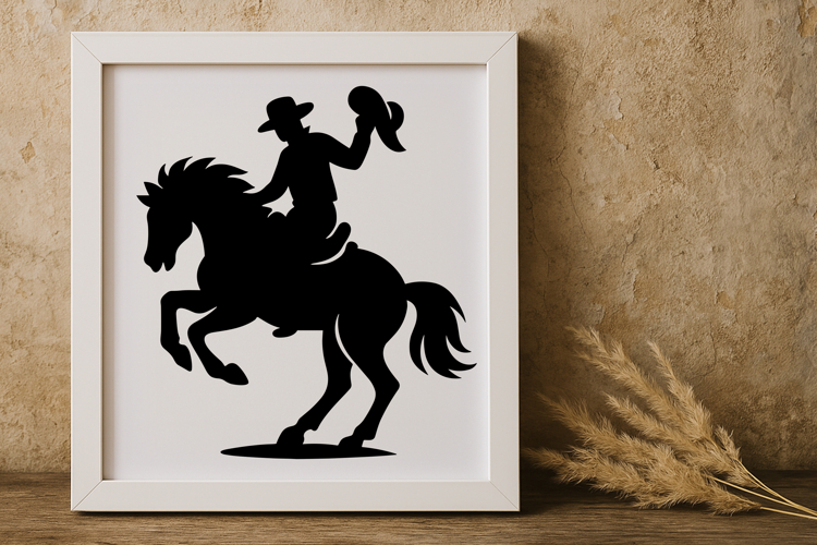 Cowboy Vector Image 2