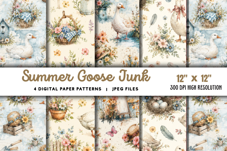 Summer Goose Junk Journal Kit JPG
