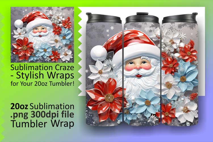 Christmas Tumbler Wrap Image 14