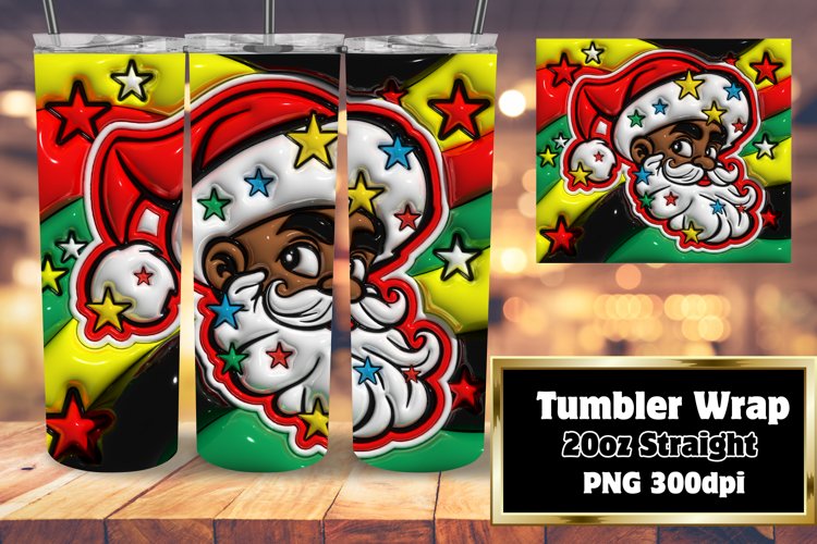 Christmas Tumbler Wrap Image 2