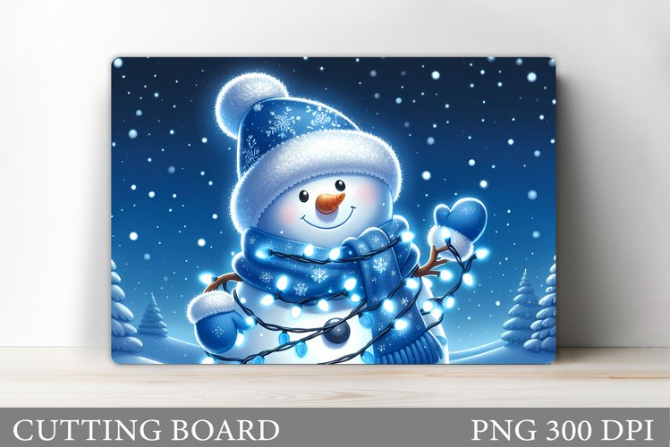 Cute Snowman Clipart Image 5