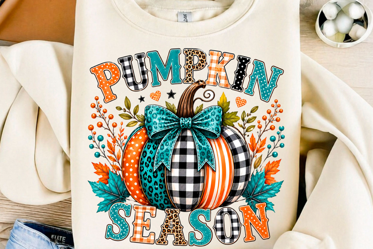 Teal Pumpkin Season Fall PNG