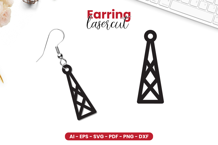Earring LaserCut - Lasercut File