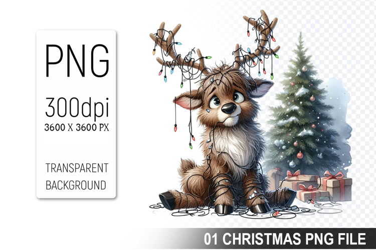 Reindeer Clipart Image 11