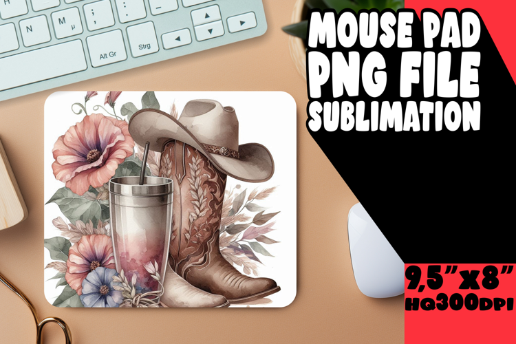 Bright Desk Pad Sublimation Ideas, Western