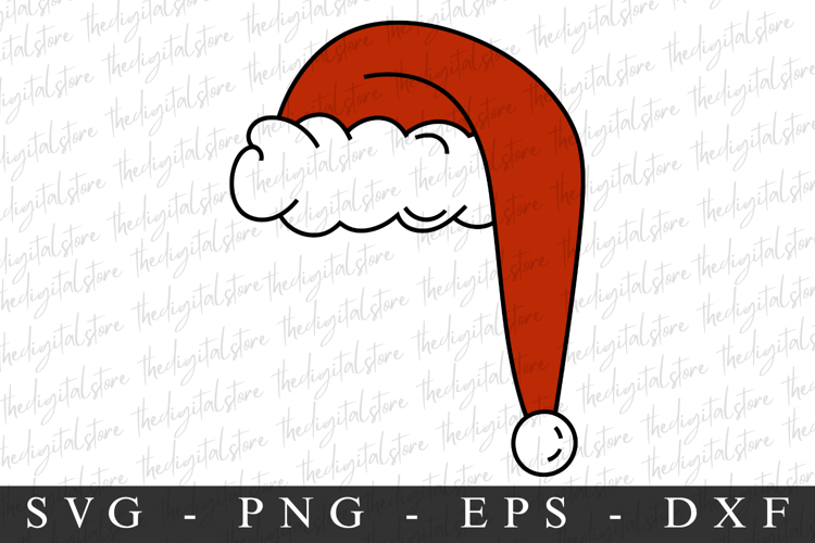 Merry Christmas Hat Svg | Christmas svg | Svg cut file