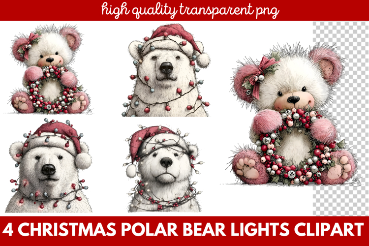 Polar Bear Cartoon Image 17