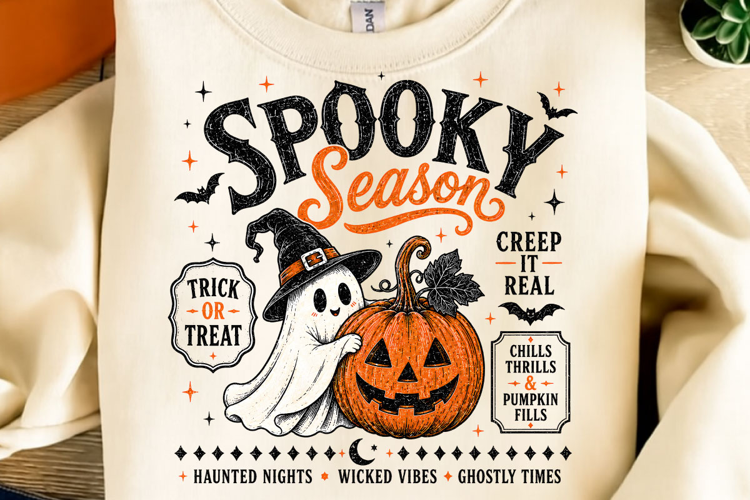 Funny Halloween PNG, Spooky Season PNG, Cute Ghost PNG