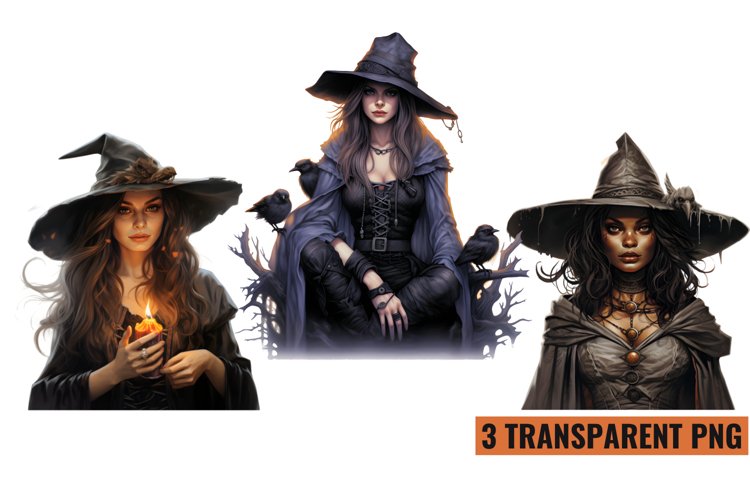 Halloween Witch Clipart Image 12