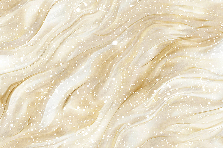 Beige Gold Silk Waves Glitter Elegant Background