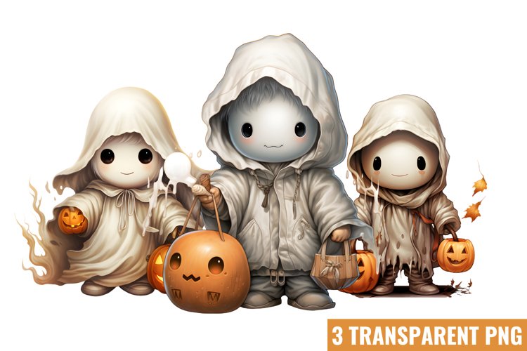 Ghosts Clipart Image 16