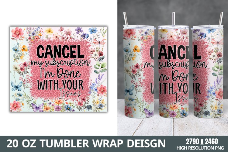 Funny Quotes 20oz Skinny Tumbler Sublimation, example image 1