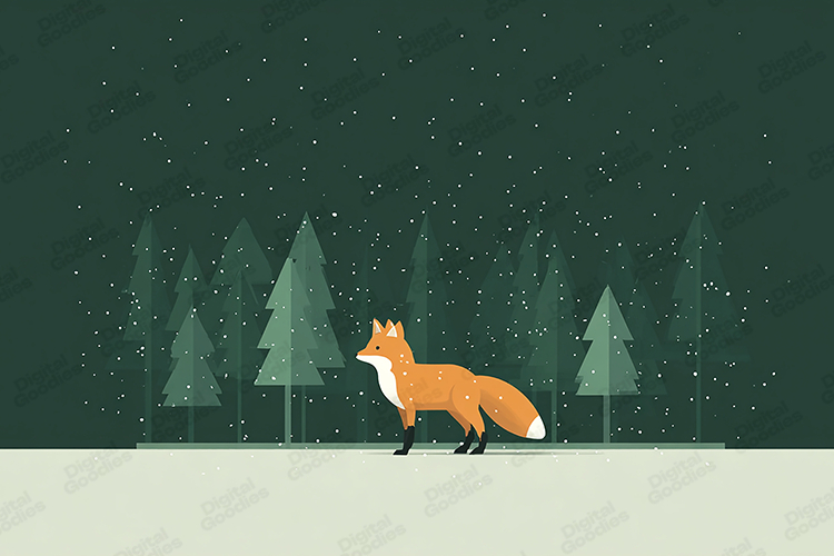  Snowing Background Image 4