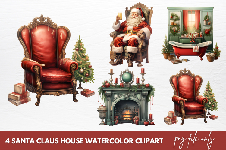 Santa Claus Clipart Image 16