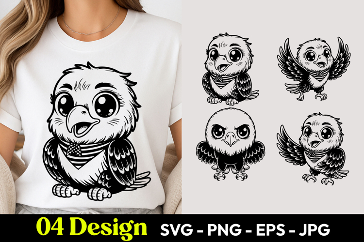 Cute Baby Owl SVG PNG