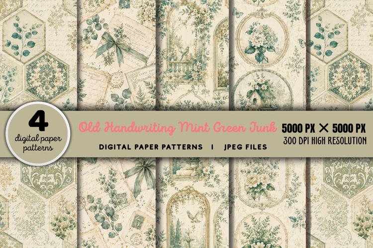 Mint Green Background Image 4