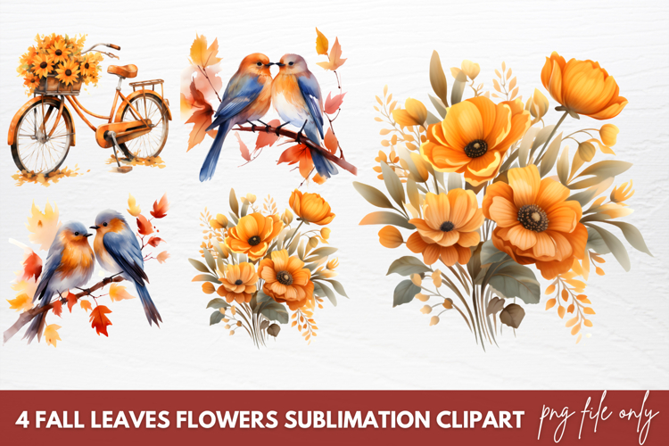 Watercolor Leaves Clipart Image 23