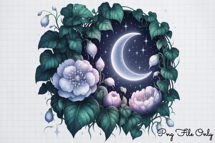 Mooflowers Clipart PNG