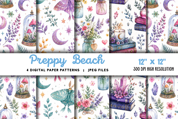 Preppy Beach Patterns JPG