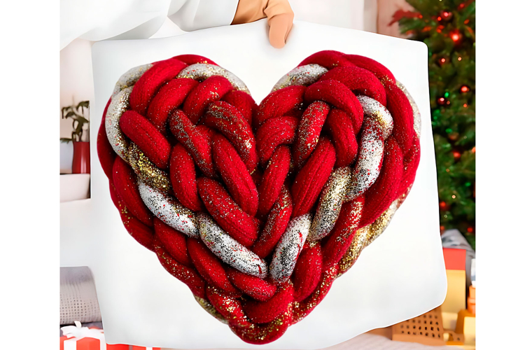 Hand-Painted Heart Valentine’s Day PNG