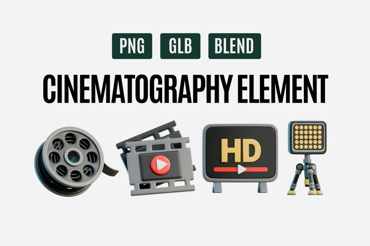 Cinematography Element 3D Set 04