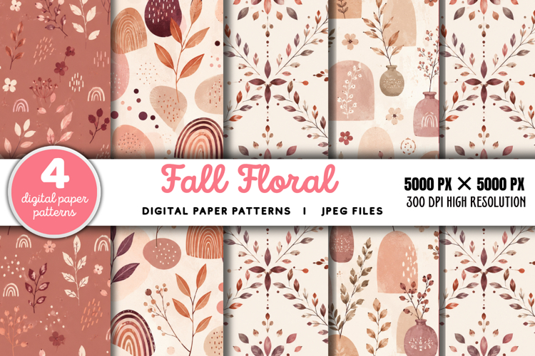Floral Seamless Pattern Image 24