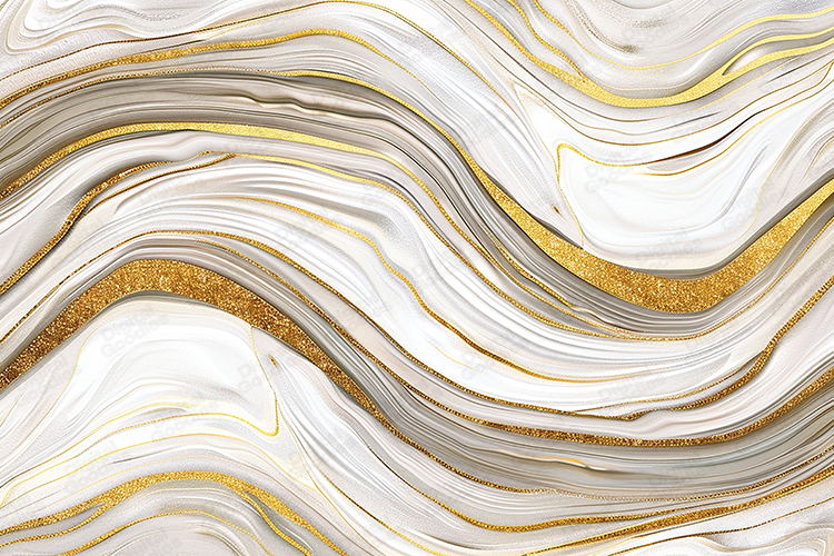 Luxury Gold and White Marble Agate Background