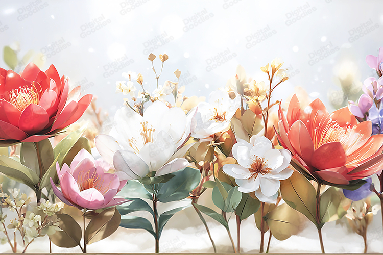 Floral Background Image 9