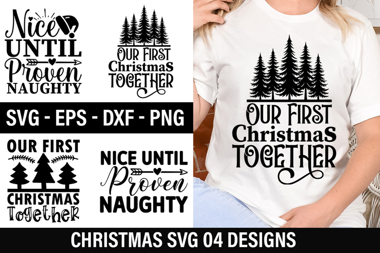 04 Christmas SVG Design - Nice Until Proven Naughty