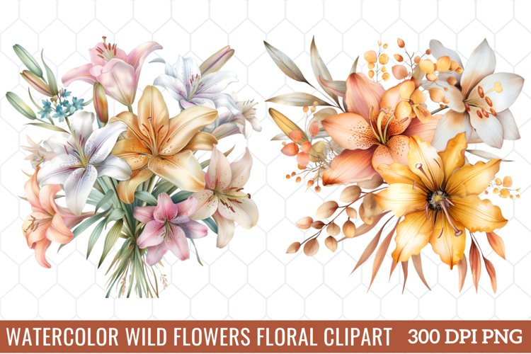 Spring Flowers Clipart Image 8