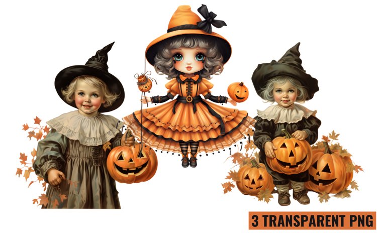 Vintage Halloween Clipart Image 16