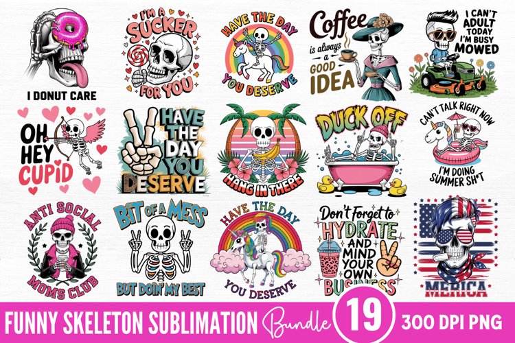 Skeleton Clipart Image 16