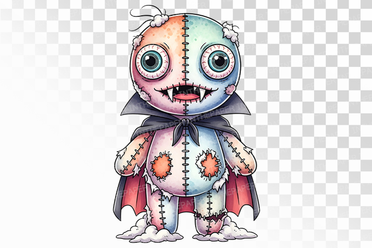 Cute Vampire Clipart Image 18