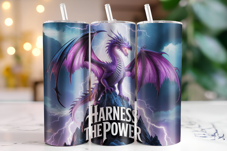 Harness the power Tumbler Wrap | Sublimation | Tumblers
